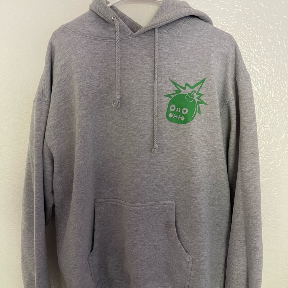 The Hundreds x Deadfellaz Hoodie - Heather Grey - Men’s Large